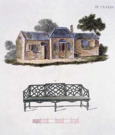 Illustration from the Magazine of Garden Gems by G Van Laar, 1802 by Dutch School