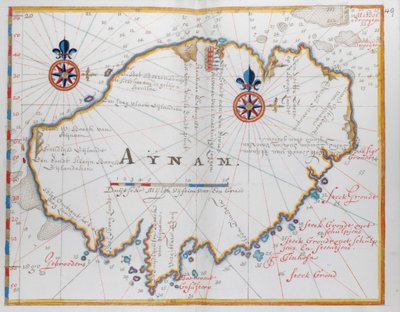 Island of Aynam (Hainan) Island, Near the S.W. Coast of China by Dutch School