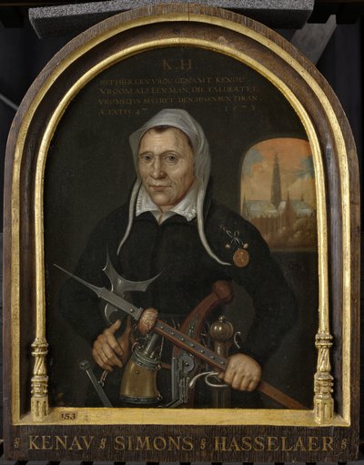 Plankenau Simonsdr Hasselaer, c.1590-1609 by Dutch School