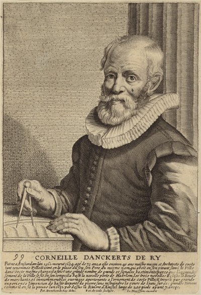 Portrait of Cornelis Danckerts de Ry by Dutch School