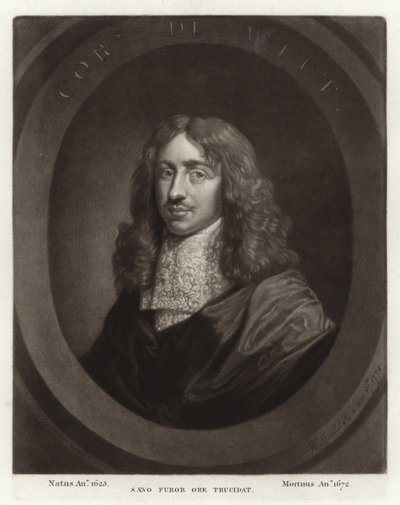 Portrait of Cornelis de Witt by Dutch School