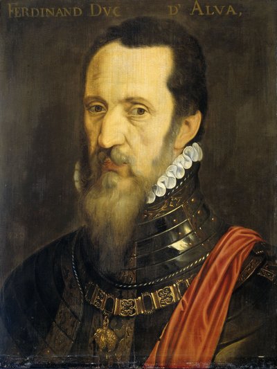 Portrait of Fernando Alvarez de Toledo by Dutch School