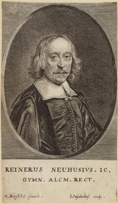 Portrait of Reinerus Neuhusius by Dutch School
