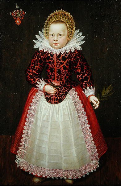Portrait of a Child by Dutch School