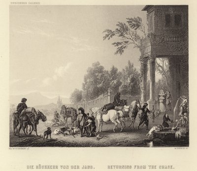 Returning from the Chase by Dutch School