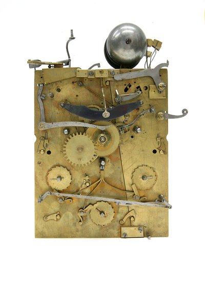 Spring Clock by Dutch School