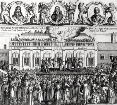 The Beheading of King Charles I, 1649 by Dutch School