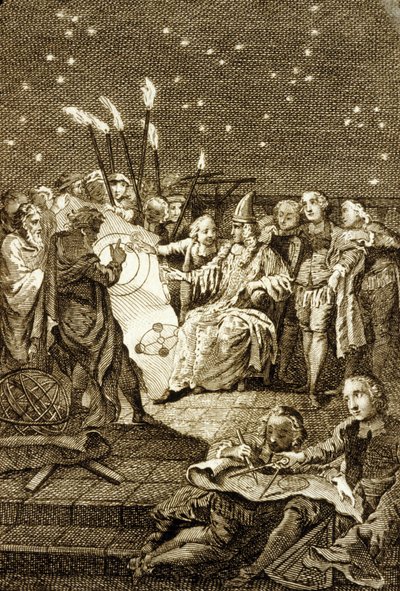 The Bezel of Holland, Astronomy and The Spectacle of Nature by Dutch School