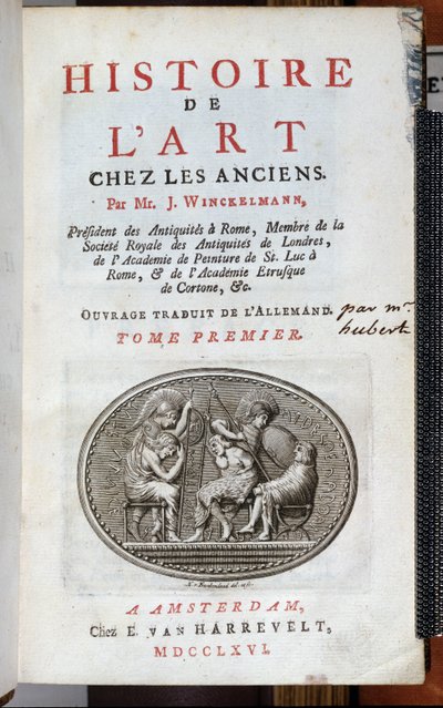 Title page of Histoire de l