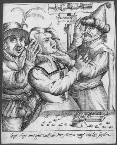 Trepanning, engraved by H. Weydmans by Dutch School