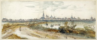 View of Calcar, late 17th century by Dutch School