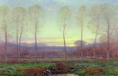 October Twilight by Dwight William Tryon