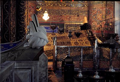 View of the mausoleum of Mevlana (Celaleddin Rumi) by Dynasty Seljuq