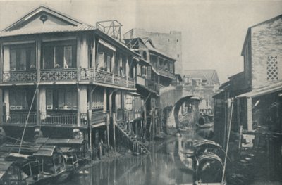 Fouled Waters Beneath a Bridge Leading to Unlovely Homes of Poverty and Pain by ENA