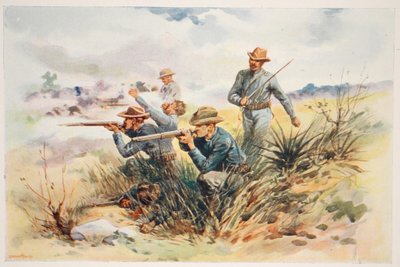 The Marines at Guantanamo, illustration from 