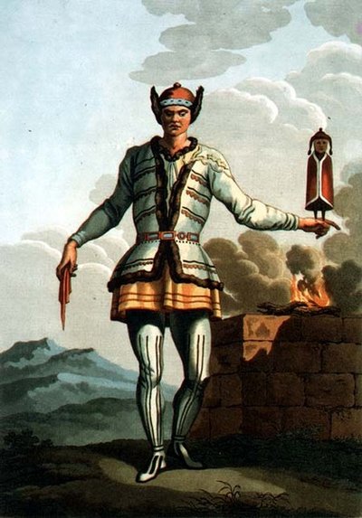 A Priest from Yakutskaya by E. (after) Karnejeff