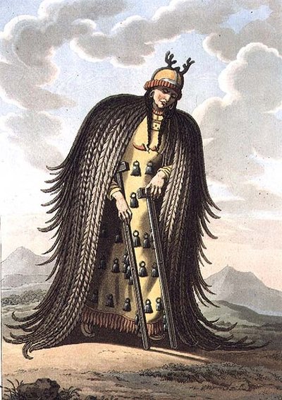 A Sorceress from Tungusy by E. (after) Karnejeff