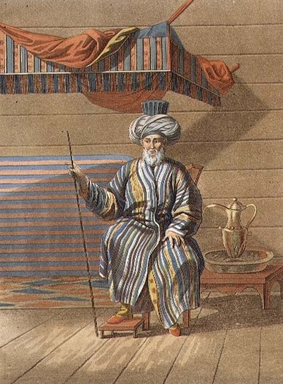 Tartar Elder, engraved by Jegor Skotnikoff by E. (after) Karnejeff