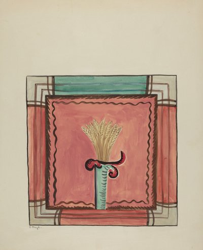 Companion Panel from Main Reredos, Church of Sanctuario, Chimayo by E. Boyd