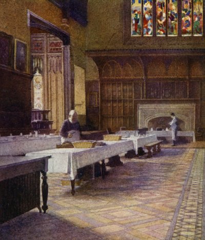 Eton: The College Dining Hall by E. D. Brinton