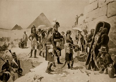 Napoleon in Egypt, illustration from 