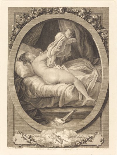 The Shirt Removed by E. Guersant after Jean Honoré Fragonard