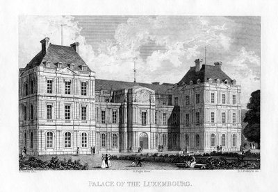 Luxembourg Palace, Paris by E. I. Roberts
