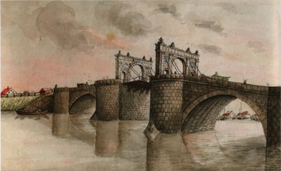 The Dorpat Stone Bridge. A Monument to the Great Restorer of Dorpat by E. Ph. Körber