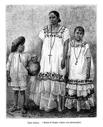 Latino Types, 19th Century by Etienne Antoine Eugene Ronjat