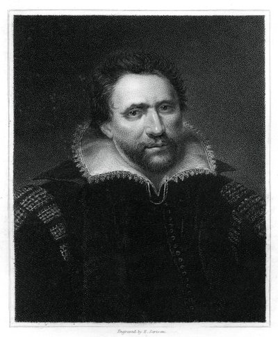 Benjamin Jonson, English Renaissance dramatist, poet and actor by E. Scriven