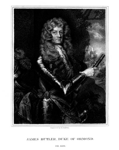 James Butler, 1st Duke of Ormonde, Anglo-Irish Statesman and Soldier by E. Scriven