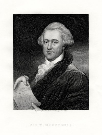 Sir Wilhelm Friedrich Herschel, German-born British astronomer and composer by E. Scriven