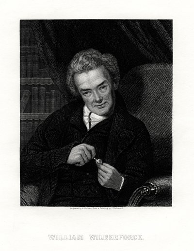 William Wilberforce, English anti-slavery campaigner by E. Scriven