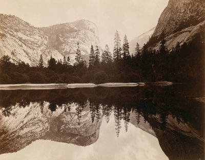 Mirror Lake, Valley of the Yosemite by Eadweard Muybridge