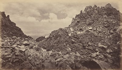 Quezaltenango from the Crater of a Volcano, 1877 by Eadweard Muybridge