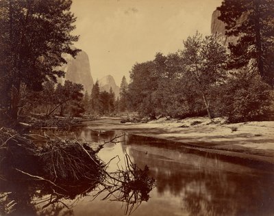 Sylvan Bar. The Valley of the Yosemite. by Eadweard J. Muybridge