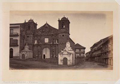 Church of the Merced, Panama by Eadweard Muybridge