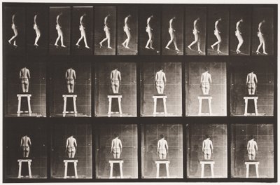 Plate 118. Descending Incline by Eadweard Muybridge