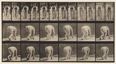 Plate 184. Walking on Hands and Feet by Eadweard Muybridge
