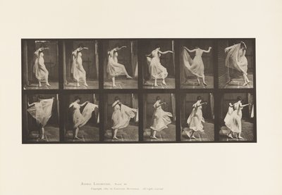 Plate 188. Dancing (fancy) by Eadweard Muybridge
