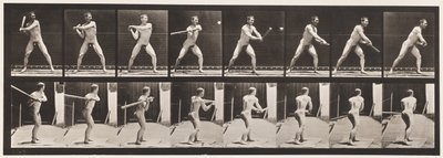 Base-ball; Batting by Eadweard Muybridge