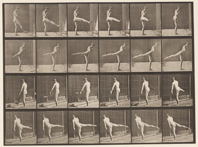 Plate 370. First Ballet Action by Eadweard Muybridge