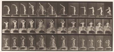 Pouring Basin of Water Over Head by Eadweard Muybridge