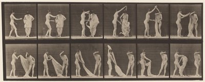 Plate 427. Toilet; Two Models by Eadweard Muybridge