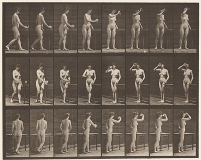 Plate 443. Drinking from a Goblet While Standing by Eadweard Muybridge