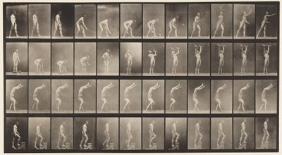 Lawn Tennis; Dumb Bells; Walking on Hands by Eadweard Muybridge