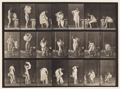 Miscellaneous Phases of the Toilet by Eadweard Muybridge