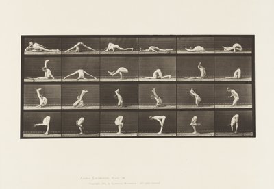 Contortions on the Ground, 1872-1885 by Eadweard Muybridge