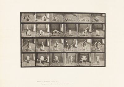 Plate 511. Contortions on the Ground by Eadweard Muybridge
