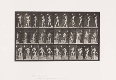 Multiple Cerebro-Spinal Sclerosis (Choreic); Walking (Plate 541) by Eadweard Muybridge
